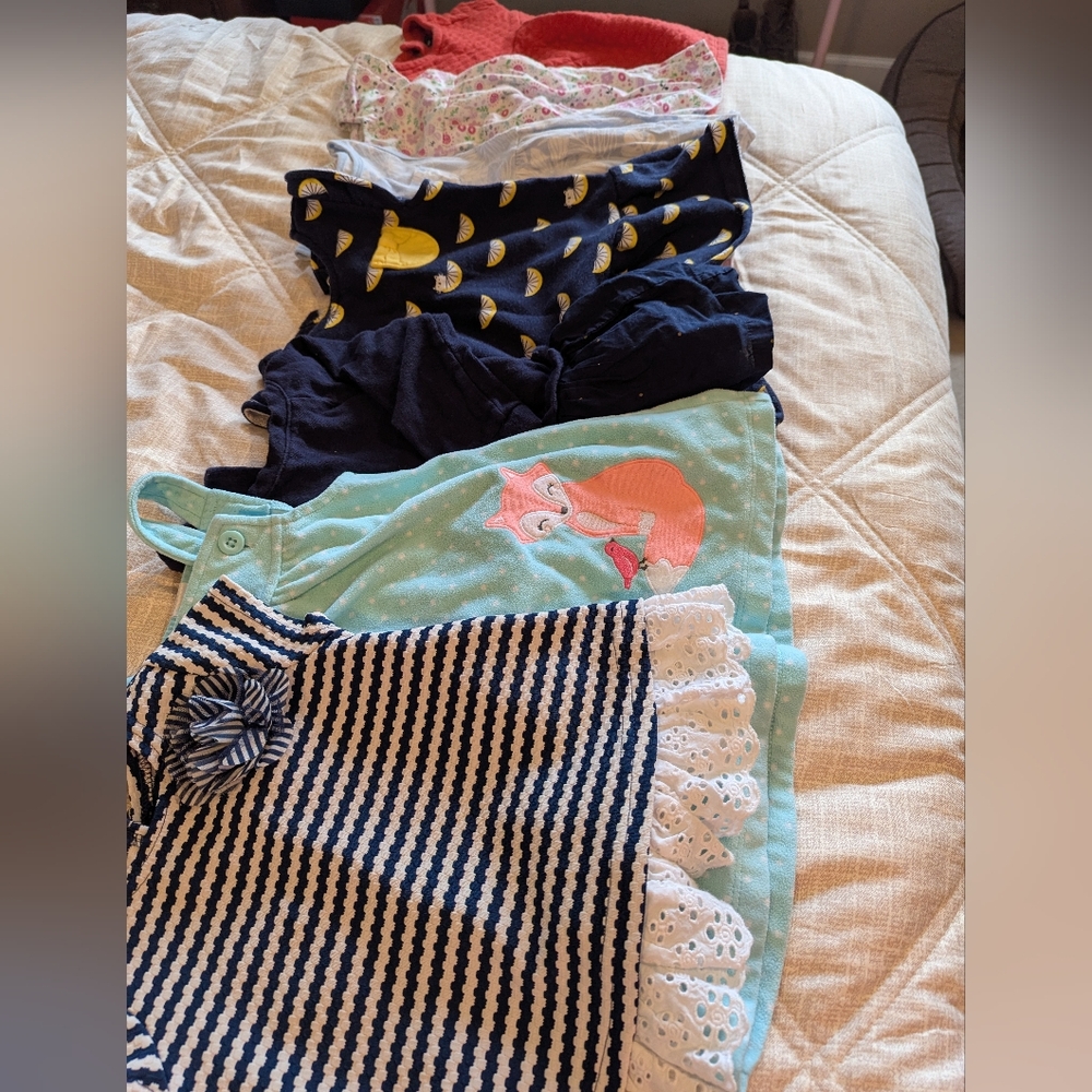 12-18 Month Sized Baby Girl Dress Bundle Set- Baby Gap, Carter's, Gymboree